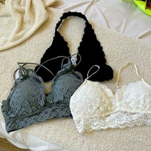 Intimate bras. Lot of 3. Size Medium. EUC. One new with tags.